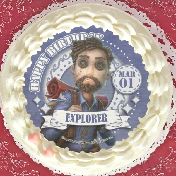 バースデープリケーキ2024（冒険家）【特典缶バッジ付き】[Identity V 第五人格]