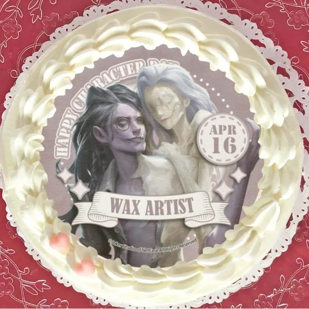 記念日プリケーキ2024（蝋人形師）【特典缶バッジ付き】[Identity V 第五人格]