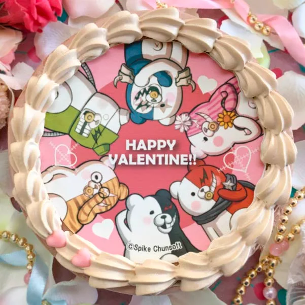 バレンタインプリケーキ2024（モノクマ&モノクマーズ）【特典缶バッジ付き】[ニューダンガンロンパV3]
