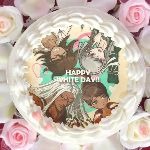 ホワイトデープリケーキ2024（大神＆朝日奈＆終里&辺古山）【特典缶バッジ付き】[ダンガンロンパ1・2]