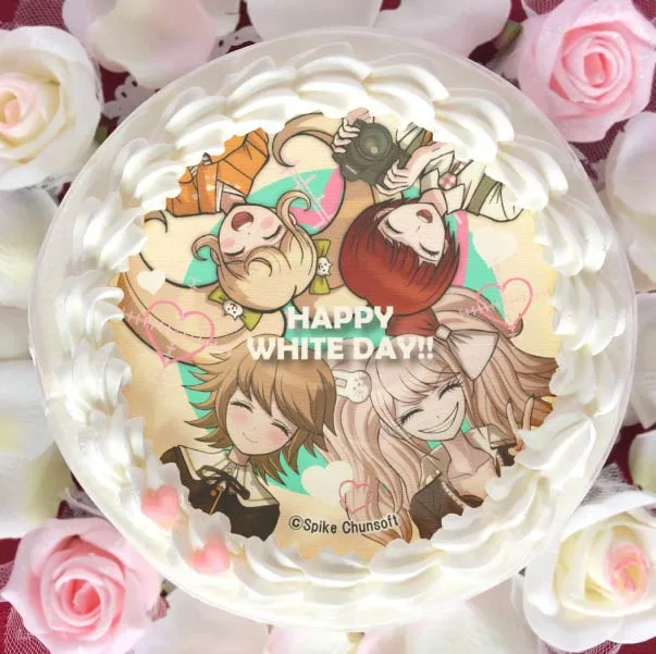 ホワイトデープリケーキ2024（不二咲＆江ノ島＆西園寺＆小泉）【特典缶バッジ付き】[ダンガンロンパ1・2]
