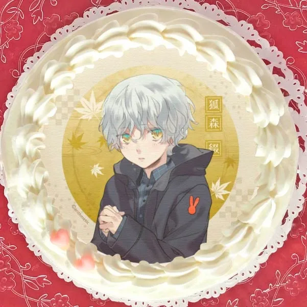 プリケーキ（狐森 綴）【特典缶バッジ付き】[あやかしごはん]