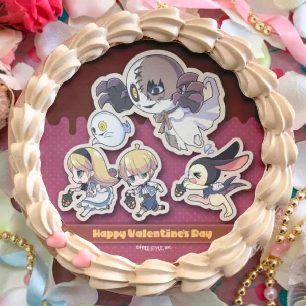 バレンタインプリケーキ2024【特典缶バッジ付き】[オバケイドロ！]