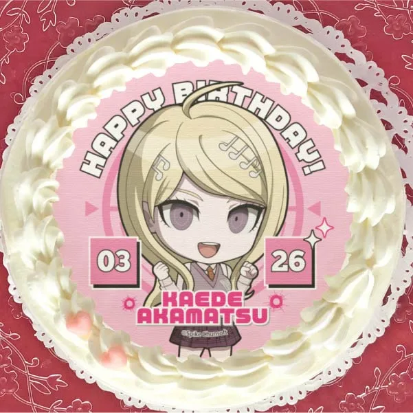 バースデープリケーキ2024（赤松楓）【特典缶バッジ付き】[ニューダンガンロンパV3]