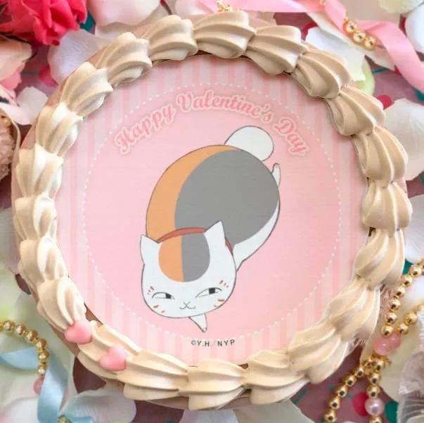 バレンタインプリケーキ2024（ニャンコ先生）【特典缶バッジ付き】[夏目友人帳]