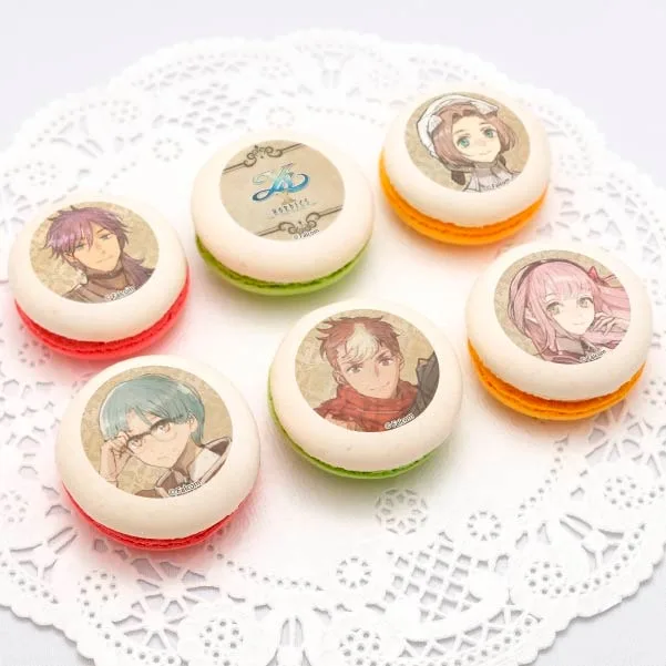 プリマカロン6個セット（グレン＆ロザリンド＆クルス＆レイフ＆ミラベル）【特典缶バッジ付き】[イースX -NORDICS-]