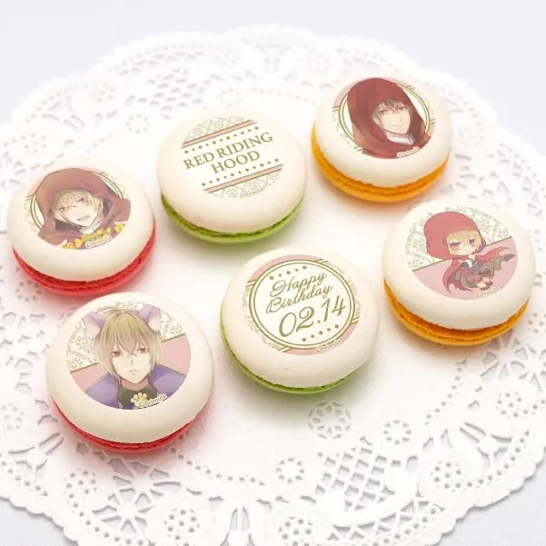 バースデープリマカロン6個セット2025（赤ずきん）【特典缶バッジ付き】[大正×対称アリス]