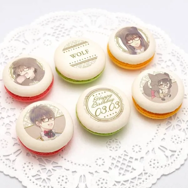 バースデープリマカロン6個セット2025（オオカミ）【特典缶バッジ付き】[大正×対称アリス]