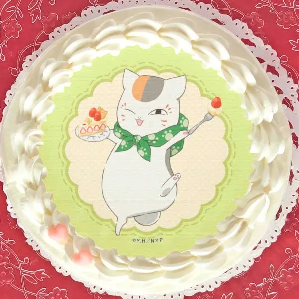 プリケーキ（ニャンコ先生(描きおろし)）【特典缶バッジ付き】[夏目友人帳]