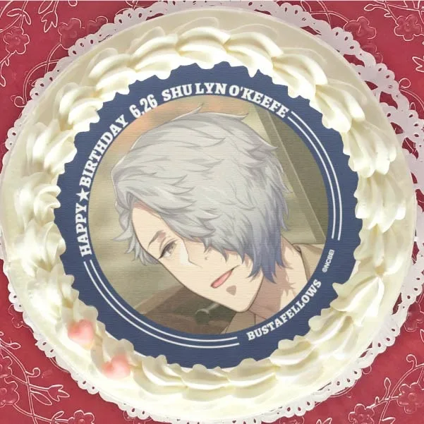 バースデープリケーキ2024（シュウ）【特典缶バッジ付き】[BUSTAFELLOWS]