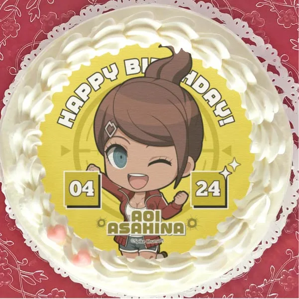 バースデープリケーキ2024（朝日奈葵）【特典缶バッジ付き】[ダンガンロンパ1・2]