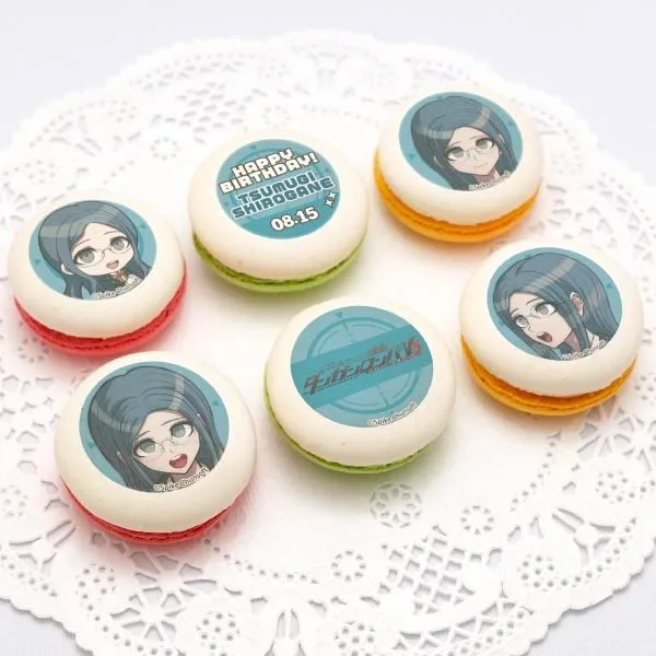 バースデープリマカロン6個セット2024（白銀つむぎ）【特典缶バッジ付き】[ニューダンガンロンパV3]