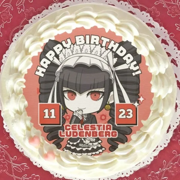 バースデープリケーキ2024（セレスティア・ルーデンベルク）【特典缶バッジ付き】[ダンガンロンパ1・2]