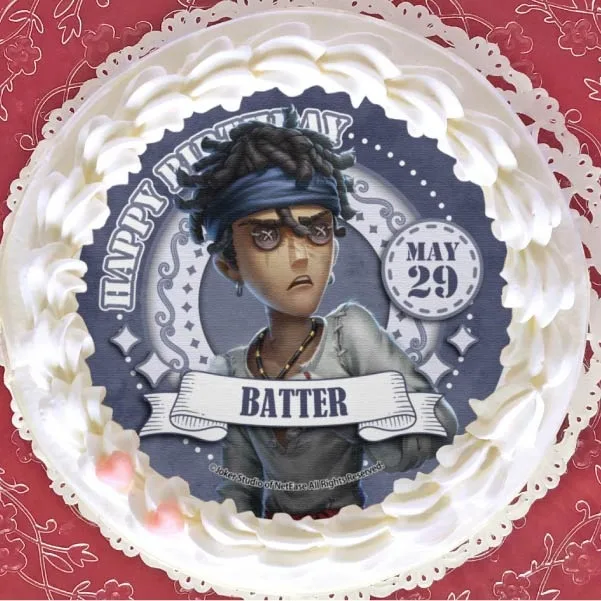 バースデープリケーキ2024（バッツマン）【特典缶バッジ付き】[Identity V 第五人格]
