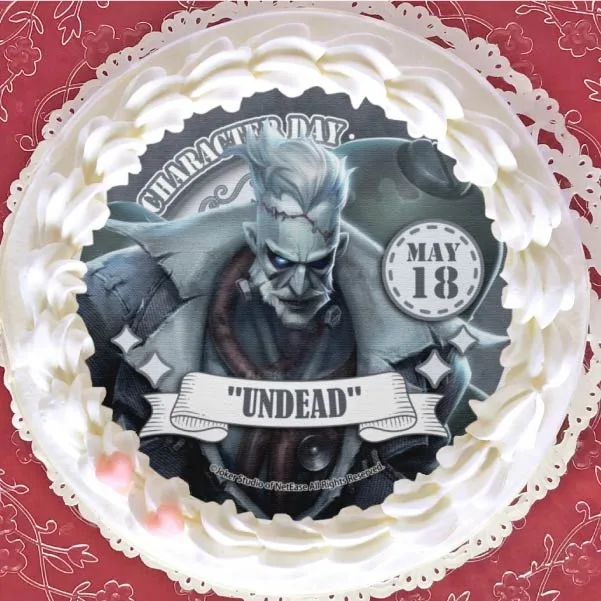 記念日プリケーキ2024（「アンデッド」）【特典缶バッジ付き】[Identity V 第五人格]