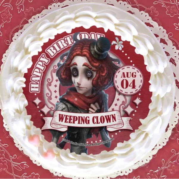 バースデープリケーキ2024（泣きピエロ）【特典缶バッジ付き】[Identity V 第五人格]