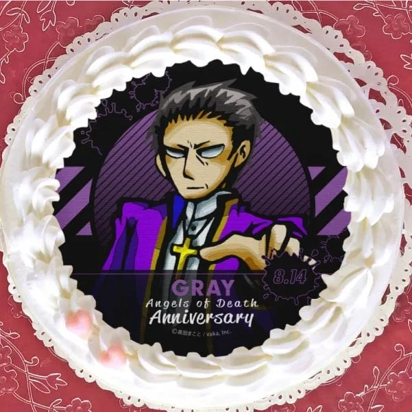 アニバーサリープリケーキ2024（グレイ）【特典缶バッジ付き】[殺戮の天使]