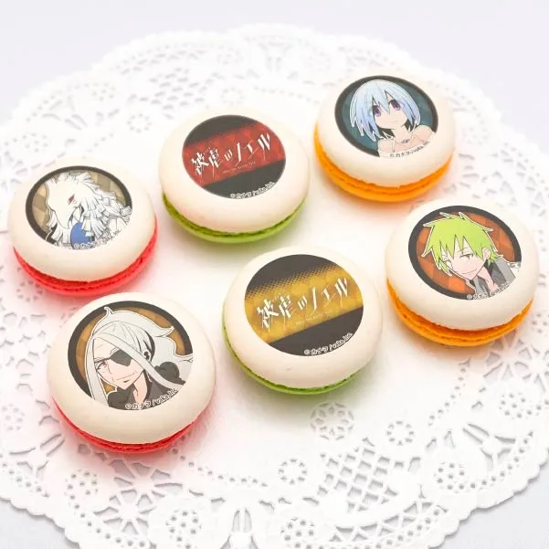 プリマカロン6個セット（シーザー&ジリアン&コフィン&アンセルモ）【特典缶バッジ付き】[被虐のノエル]