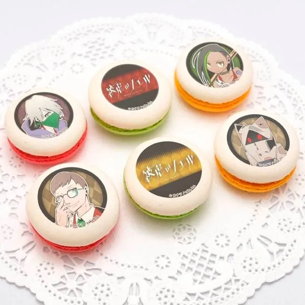 プリマカロン6個セット（スラッグ&トード&パイソン&てんちょー）【特典缶バッジ付き】[被虐のノエル]
