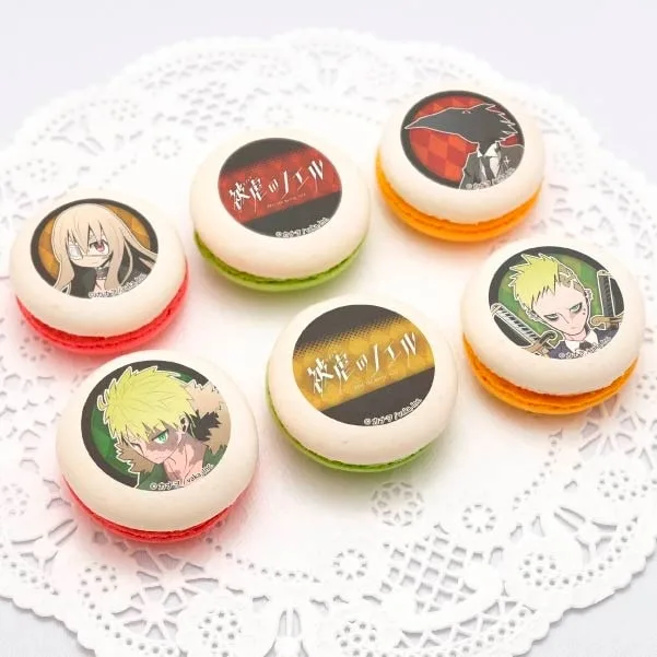 プリマカロン6個セット（ノエル&カロン&フーゴ&オスカー）【特典缶バッジ付き】[被虐のノエル]