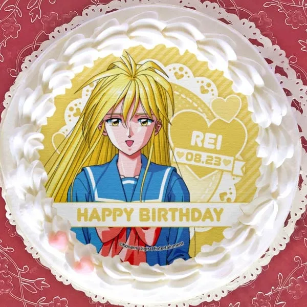 バースデープリケーキ2024（伊集院レイ(女子制服)）【特典缶バッジ付き】[ときめきメモリアル]