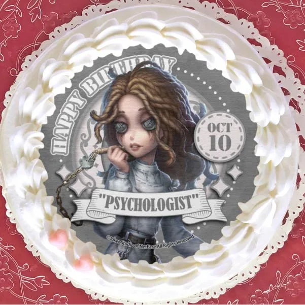 バースデープリケーキ2024（「心理学者」）【特典缶バッジ付き】[Identity V 第五人格]