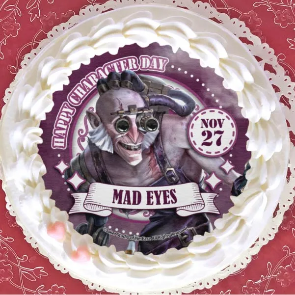 記念日プリケーキ2024（狂眼）【特典缶バッジ付き】[Identity V 第五人格]