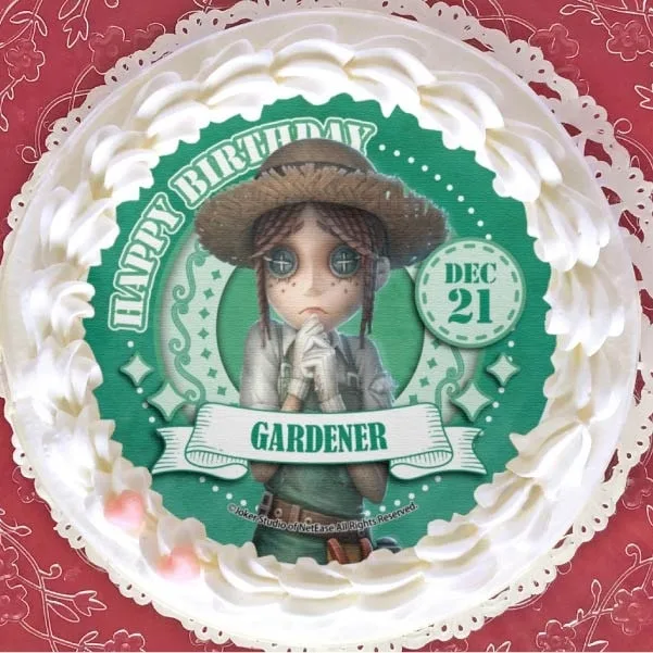 バースデープリケーキ2024（庭師）【特典缶バッジ付き】[Identity V 第五人格]