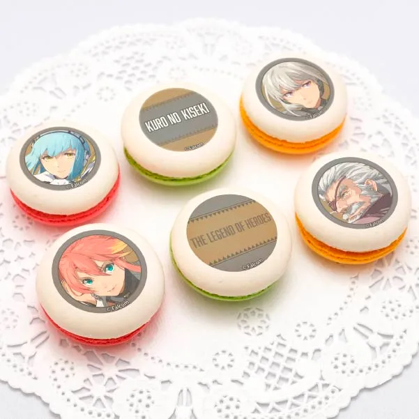 プリマカロン6個セット（黎の軌跡(リゼット&カトル&ジュディス＆ベルガルド)）【特典缶バッジ付き】[英雄伝説「軌跡」シリーズ]