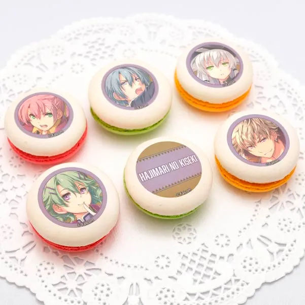 プリマカロン6個セット（創の軌跡(ユウナ＆クルト&アルティナ&ミュゼ＆アッシュ)）【特典缶バッジ付き】[英雄伝説「軌跡」シリーズ]