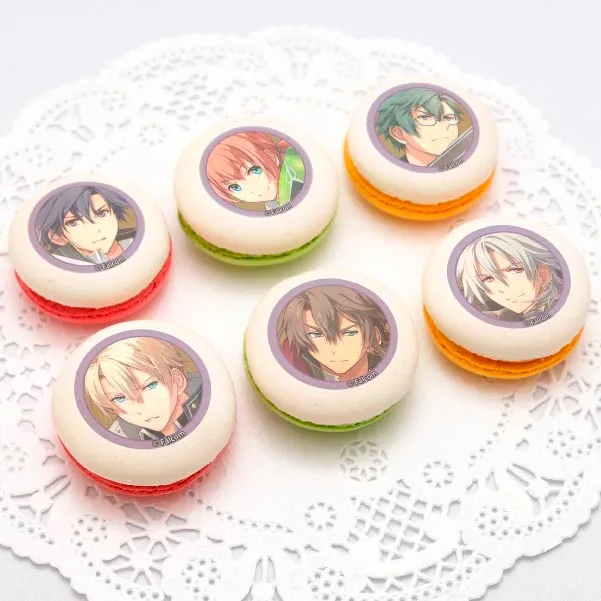 プリマカロン6個セット（創の軌跡(リィン&エリオット&マキアス&ユーシス＆ガイウス＆クロウ)）【特典缶バッジ付き】[英雄伝説「軌跡」シリーズ]