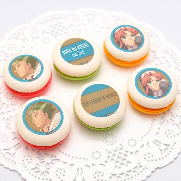 プリマカロン6個セット（空の軌跡 the 3rd(ケビン＆リース)）【特典缶バッジ付き】[英雄伝説「軌跡」シリーズ]