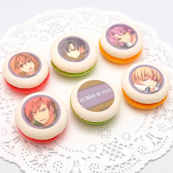 プリマカロン6個セット（創の軌跡(エステル&ヨシュア&レン&アガット&オリヴァルト)）【特典缶バッジ付き】[英雄伝説「軌跡」シリーズ]