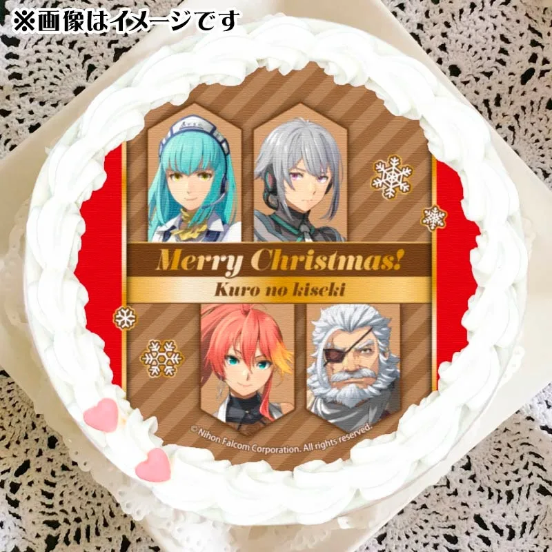 Xmasプリケーキ2024（黎の軌跡(リゼット＆カトル＆ジュディス＆ベルガルド)）【特典缶バッジ付き】[英雄伝説「軌跡」シリーズ]