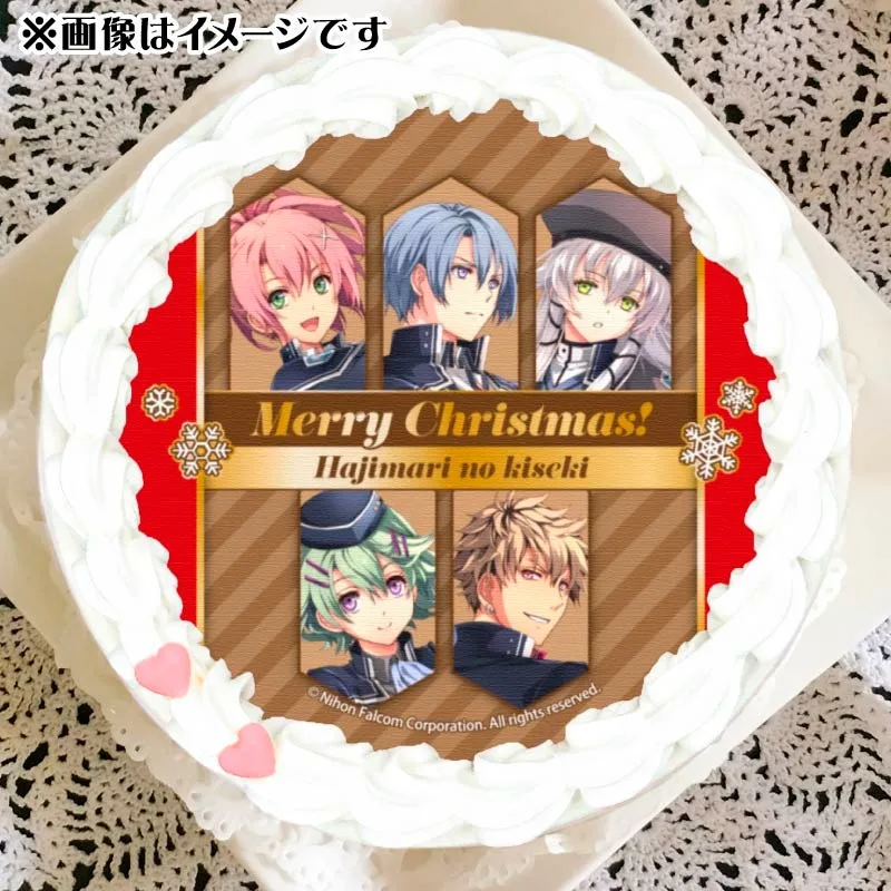 Xmasプリケーキ2024（創の軌跡(ユウナ＆クルト＆アルティナ＆ミュゼ＆アッシュ)）【特典缶バッジ付き】[英雄伝説「軌跡」シリーズ]