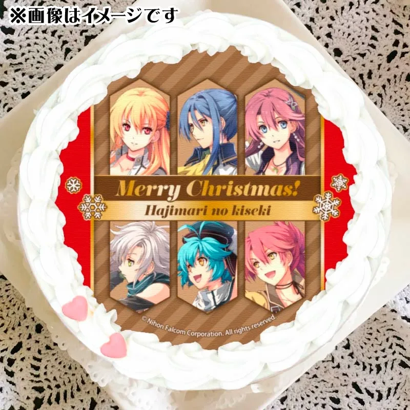 Xmasプリケーキ2024（創の軌跡(アリサ＆ラウラ＆エマ＆フィー＆ミリアム＆サラ)）【特典缶バッジ付き】[英雄伝説「軌跡」シリーズ]