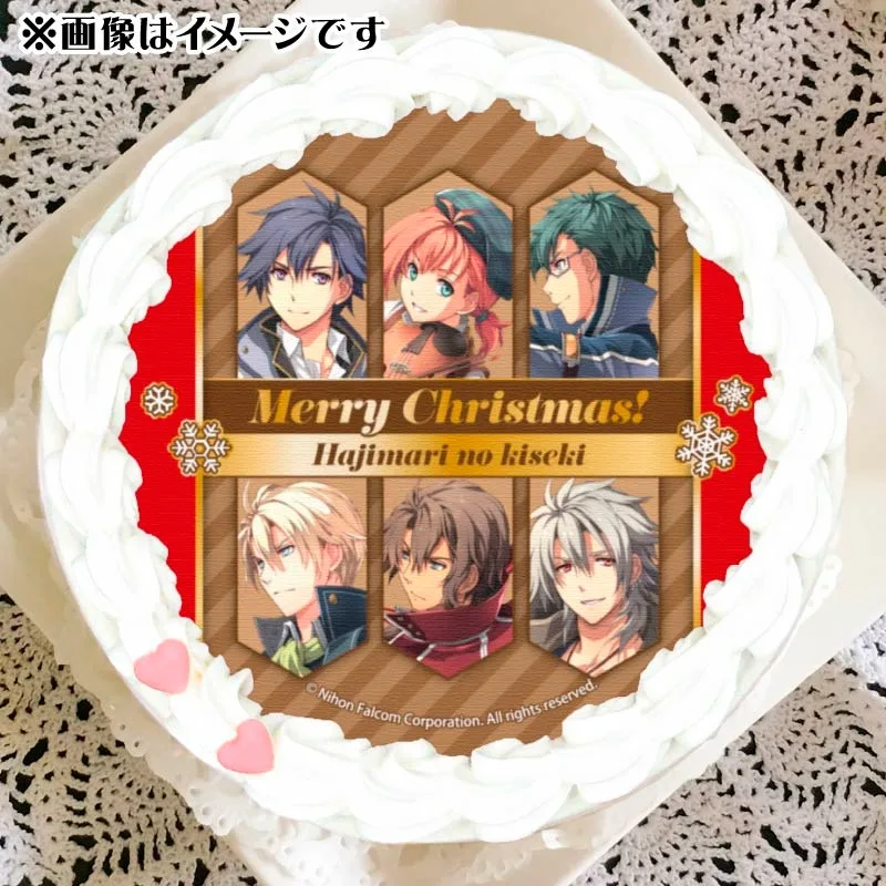 Xmasプリケーキ2024（創の軌跡(リィン＆エリオット＆マキアス＆ユーシス＆ガイウス＆クロウ)）【特典缶バッジ付き】[英雄伝説「軌跡」シリーズ]