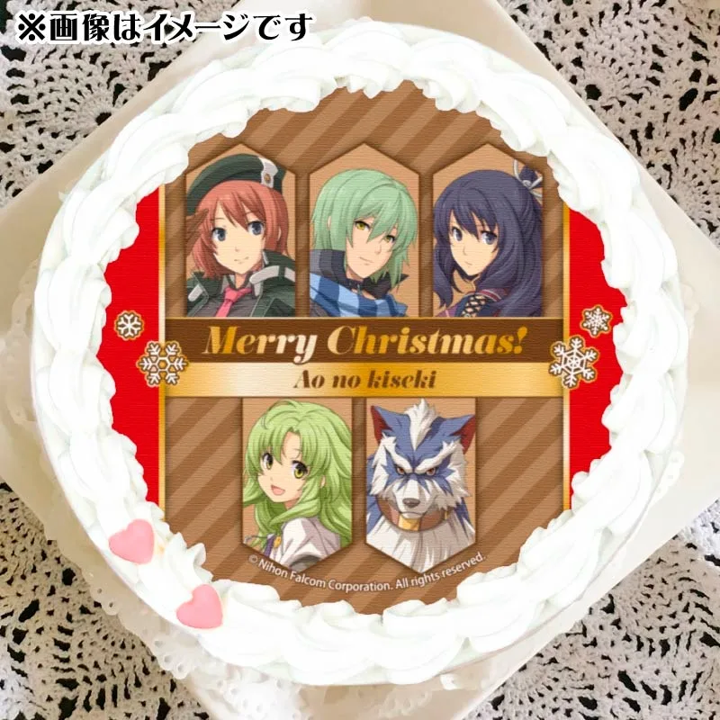 Xmasプリケーキ2024（碧の軌跡(ノエル＆ワジ＆リーシャ＆キーア＆ツァイト)）【特典缶バッジ付き】[英雄伝説「軌跡」シリーズ]
