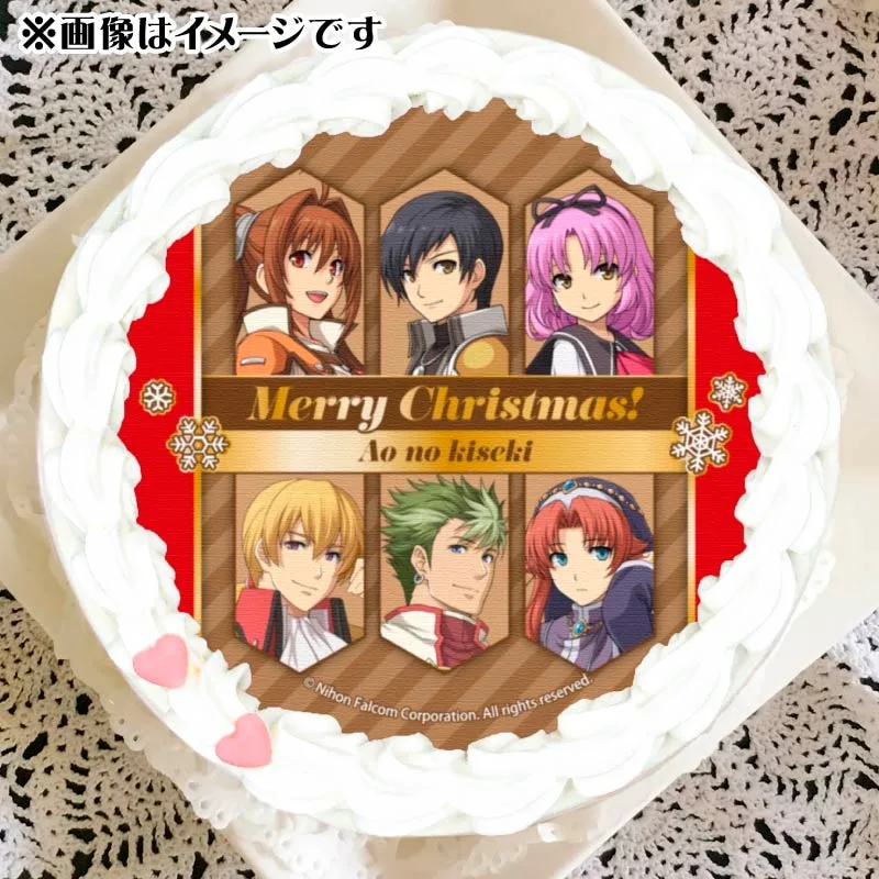 Xmasプリケーキ2024（碧の軌跡(エステル＆ヨシュア＆レン＆オリヴァルト＆ケビン＆リース)）【特典缶バッジ付き】[英雄伝説「軌跡」シリーズ]