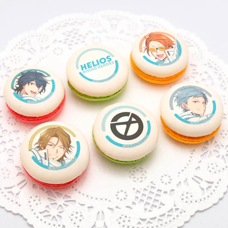 プリマカロン6個セット（グレイ＆ビリー＆ジェイ＆アッシュ）【特典缶バッジ付き】[エリオスライジングヒーローズ]