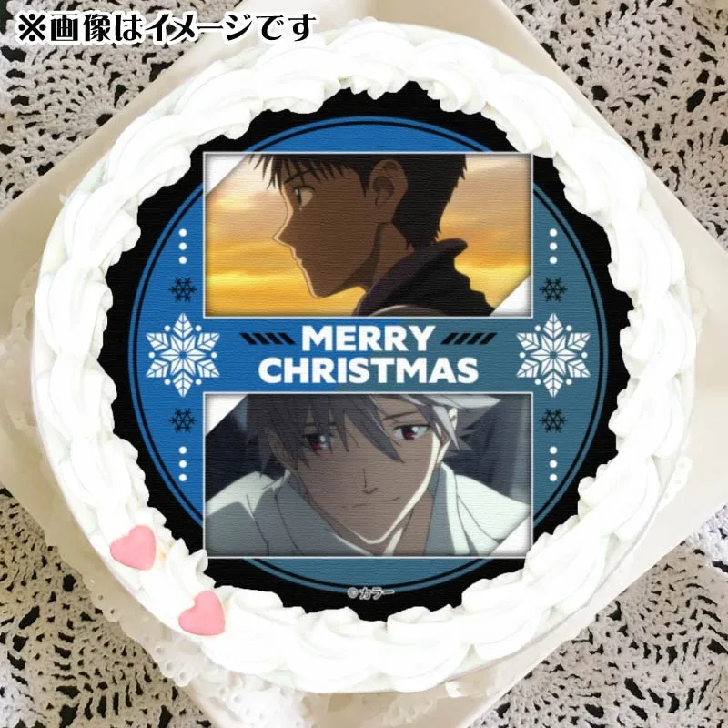 Xmasプリケーキ2024（シンジ＆カヲル）【特典缶バッジ付き】[エヴァンゲリオン]