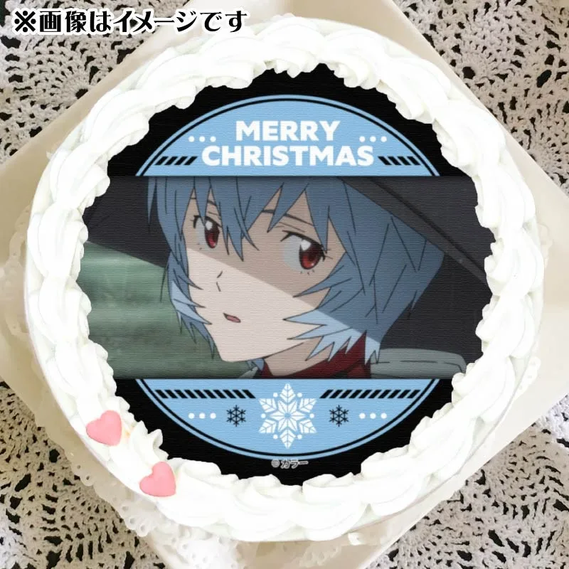 Xmasプリケーキ2024（綾波レイ）【特典缶バッジ付き】[エヴァンゲリオン]