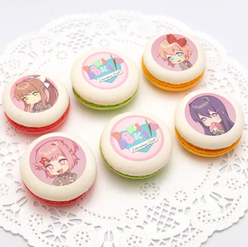 プリマカロン6個セット（集合）【特典缶バッジ付き】[ドキドキ文芸部！]