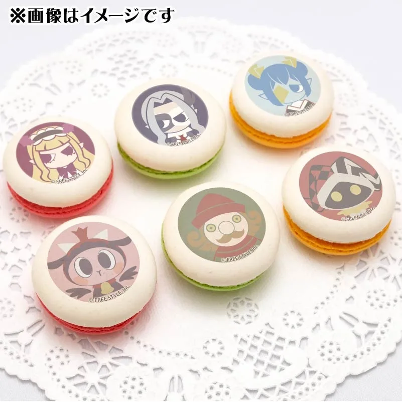 プリマカロン6個セット（B柄）【特典缶バッジ付き】[オバケイドロ！]