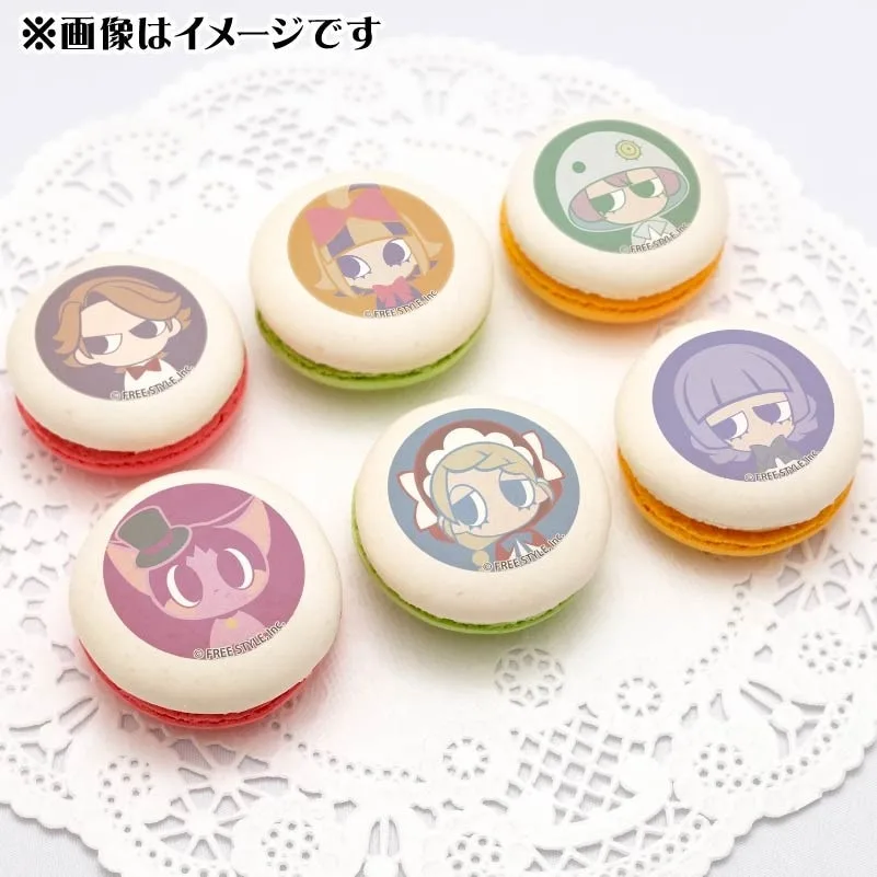 プリマカロン6個セット（A柄）【特典缶バッジ付き】[オバケイドロ！]