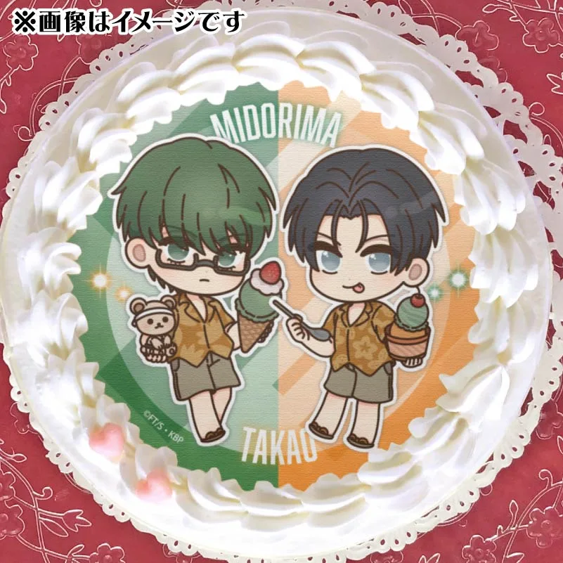 プリケーキ2024（緑間真太郎＆高尾和成）【特典缶バッジ付き】[黒子のバスケ]