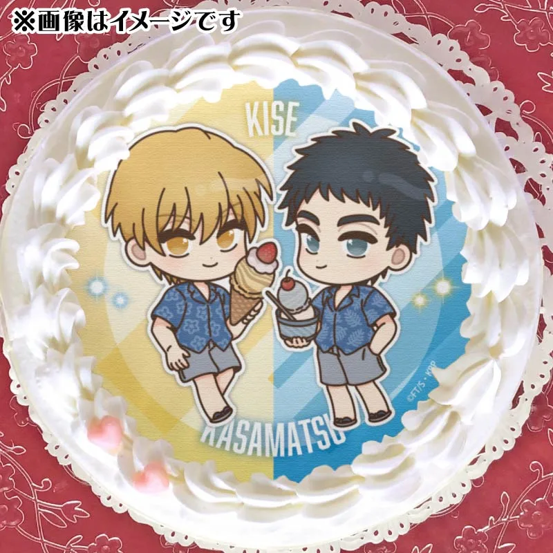 プリケーキ2024（黄瀬涼太＆笠松幸男）【特典缶バッジ付き】[黒子のバスケ]