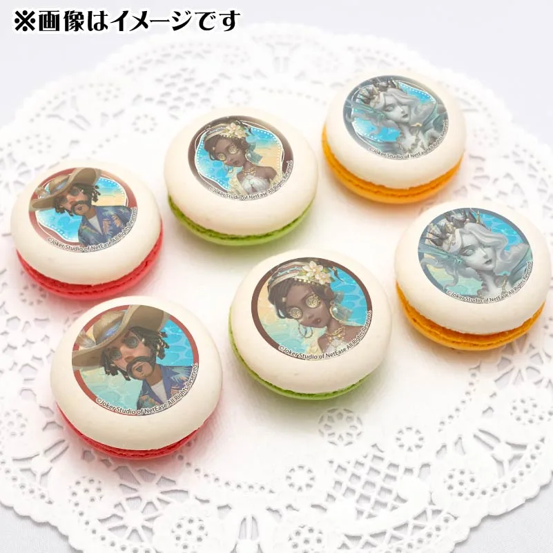 サマーデザインプリマカロン6個セット（カウボーイ＆呪術師＆漁師(公式衣装））【特典缶バッジ付き】[Identity V 第五人格]