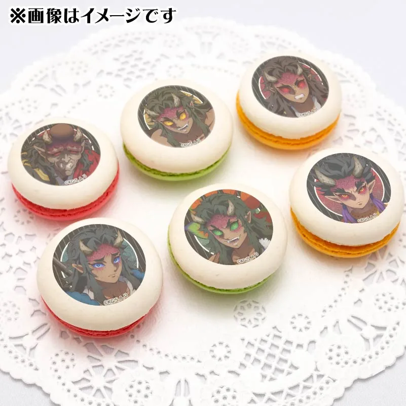 プリマカロン6個セット（半天狗&空喜&積怒&哀絶&可楽&憎珀天）【特典無し】[鬼滅の刃]