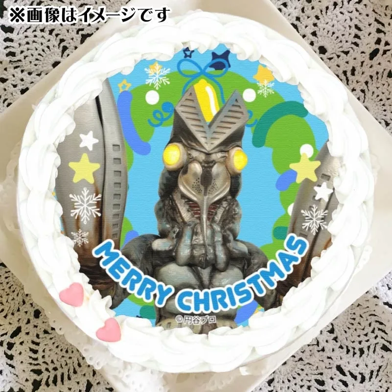 Xmasプリケーキ2024（バルタン星人《A》）【特典缶バッジ付き】[ウルトラマンシリーズ]